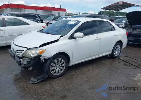 2013 Toyota Corolla Le from USA, damaged, VIN 5YFBU4EE7DP160655